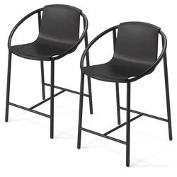 UMBRA Spar-Set Barstuhl Barhocker RINGO schwarz 2 Stück
