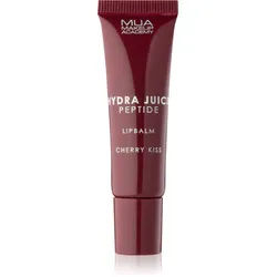 MUA Makeup Academy Hydra Juice Peptide Lip Balm feuchtigkeitsspendendes Lippenbalsam für höheren Glanz Duft Cherry Kiss 10 ml