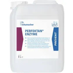 Dr. Schumacher Perfektan Enzyme desinfizierender Reiniger, Multi-enzymatischer Instrumentenreiniger zur Aufbereitung, 5 Liter - Kanister