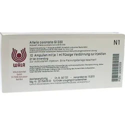 Arteria Coronaria GL D 30 Ampullen 10X1 ml