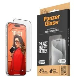 Screen Protector iPhone 15 Pro | Ultra-Wide Fit w. EasyAligner