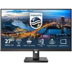 Philips 276B1 Office Monitor - IPS, QHD, Höhenverstellung, USB-C