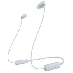 WI-C100 In-Ear Bluetooth Kopfhörer kabellos 25 h Laufzeit IPX4 (Weiß) (Versandkostenfrei)