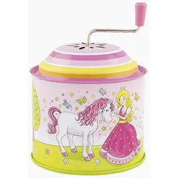 goki Spielzeug-Musikinstrument Musikspieldose, Prinzessin, (packung, 1 tlg., Twinkle, Twinkle Little Star), Kombination aus hören, fühlen und spielen bunt