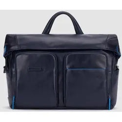Piquadro Blue Square Revamp Fahrrad Laptopkuriertasche 14" Laptop-Fach Nachtblau