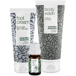 Australian Bodycare Set für Hornhaut an Füßen und Fersen 310 ml Unisex