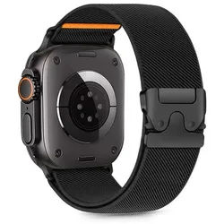 TECH PROTECT Smartwatch-Armband Tech-Protect Nylon Verschluss für Apple Watch 4-10 SE Ultra 44-49mm