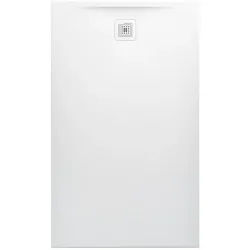 LAUFEN Pro Duschwanne H2139520000001 150 x 90 x 4,2 cm, Marbond Ablauf kurze Seite weiss