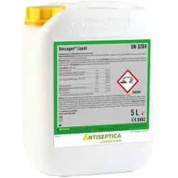 Antiseptica Flächendesinfektionsmittel Descogen Liquid, Flüssiges Konzentrat zur Desinfektion von Oberflächen, 5 Liter - Kanister