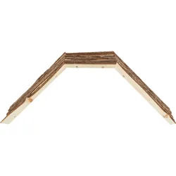 TRIXIE Käfigbrücke, Zwergkaninchen, Rindenholz, 63 x 18 x 15 cm