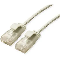 ROLINE UTP DataCenter Patchkabel Cat.6A (Class EA), LSOH, slim, grau, 5 m