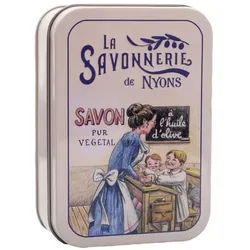 La Savonnerie de Nyons - Metallbox mit Seife Schule 275 g