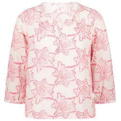 Betty&Co Klassische Bluse Bluse Kurz 3/4 Arm M (38)