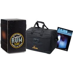 XDrum Design Series Cajon "Rum" Set inkl. Tasche + Schule