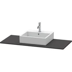 Duravit XSquare Konsole Graphit Supermatt 1200x550x16 mm - XS060F08080 XS060F08080