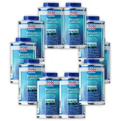 10x 500ml LIQUI MOLY 25008 Additiv Marine Benzinstabilisator 2+4 Takt Kraftstoff