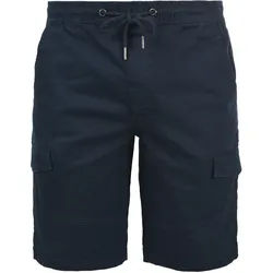 Cargohose SOLID "Cargohose SDHenik", Herren, Gr. XXL, N-Gr, blau (insignia b), Obermaterial: 98% Baumwolle CO. 2% Elasthan EL., Hosen Cargohose