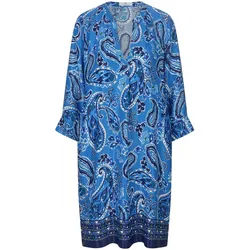 La robe encolure dégagée Peter Hahn bleu