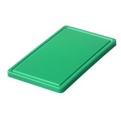 Haug Schneidebrett klein, 50 x 30 cm , Polyethylen, antibakteriell, Farbe: grün