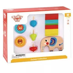 Tooky Toy: Geschicklichkeitsspielzeug aus Holz - Geschenkset