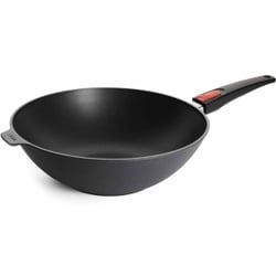 WOLL Diamond Lite Wok Pfanne Induktion, abriebfest, Spülmaschinenfeste Aluminium Schmiedeguss Rührpfanne, 1 Pfanne Ø 32 cm, 10 cm hoch