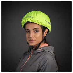 Chiba Fahrradhelm Regenschutz Pro (Raincover) für Fahrradhelme - wasser- und winddicht gelb