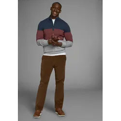 Dehnbund-Hose MAN'S WORLD "aus Cord", Herren, Gr. 56, N + U Gr, beige, Cord, Obermaterial: 98% Baumwolle, 2% Elasthan, straight fit lang, Hosen, mit Stretchbund