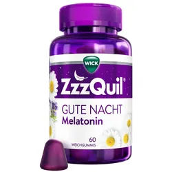 WICK ZzzQuil® Gute Nacht Melatonin 60 St