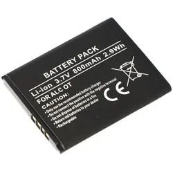 Akku passend für Alcatel One Touch 536 Akku CAB3120000C1 mit 3,7 Volt und 700mAh Kapazität