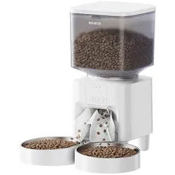 ROJECO Doppel-Futterautomat mit WLAN, 4,5 l