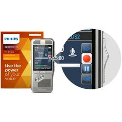 PHILIPS Diktiergerät Digital Pocket Memo DPM8200/02
