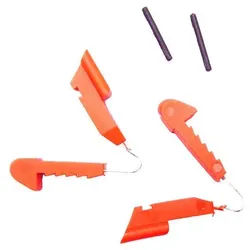 LEKI Einbausatz 2K Nordic Trigger 1 red Einheitsgröße