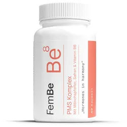 PMS Kapseln mit Mönchspfeffer, Safran & Ingwer – Be8 FemBe
