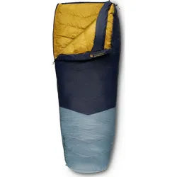 Kelty Supernova 20 DEG 550 Down pageant blue / windward blue / olive oil Right Long
