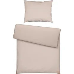 Bettwäsche Ilvy in Beige ca. 140x200cm