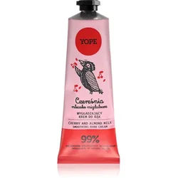 Yope Cherry & Almond Milk natürliche Creme für die Hände 50 ml