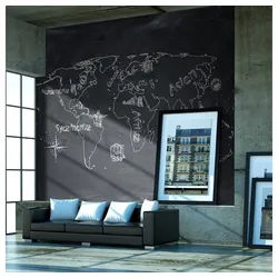 Basera® Fototapete 10040910-62 grau|schwarz 3,00 m x 2,31 m