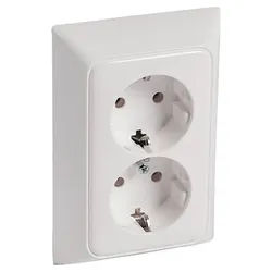 Legrand 776173 SCHUKO Steckdose 2-fach Vpl Creo ultraweiß
