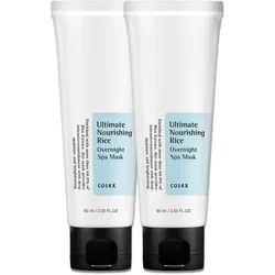 Cosrx Ultimate Nourishing Rice Overnight Mask Gesichtsmaske 2x60 ml Unisex