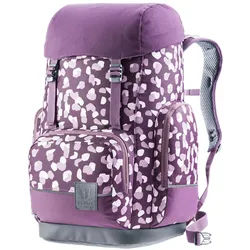 Deuter School Scula Schulrucksack plum dots