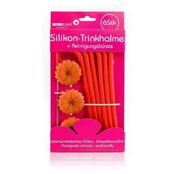 Kochblume Trinkhalme, (Set, 7-tlg) rot 0 cm x 0 cm x 21 cm