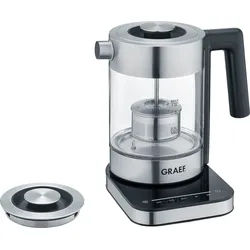 Graef Wasser-/Teekocher WK 350, 2000 W silberfarben