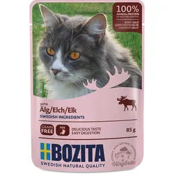 Bozita Pouch Häppchen in Gelee mit Elch 12x85 g