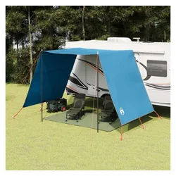 furnicato Faltzelt Wasserfester Tarp, (1 tlg) blau