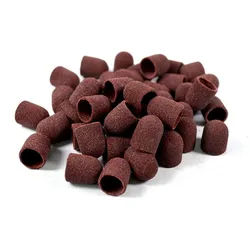 Schilling Hornhautentferner Schleifkappen Schilling Premium Schleifkappen inkl. Träger 120 fein / 5mm, 100-St.