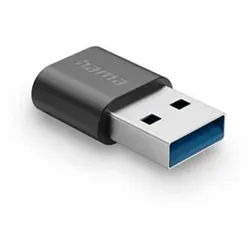 Hama USB-Adapter, USB-A-Stecker - USB-C-Buchse, USB 3.2 Gen2, 10 Gbit/s