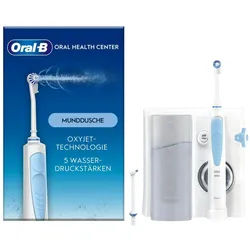Oral-B Elektrische Zahnbürste Professional Care OxyJet JAS23 Munddusche Weiß