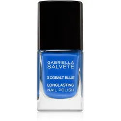 Gabriella Salvete Longlasting Enamel langanhaltender Nagellack mit hohem Glanz Farbton 03 Cobalt Blue 11 ml