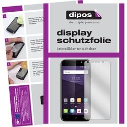 Dipos Displayschutzfolie Crystalclear (2 Stück, ZTE Blade A6), Smartphone Schutzfolie