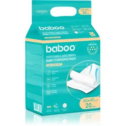 Baboo AirComfort Disposable Absorbing Changing Pads Einweg-Wickelunterlagen 60×45 cm 20 St.
